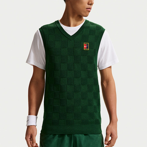 Nike/耐克正品男士运动休闲透气网球毛衣短袖背心IF1930-341