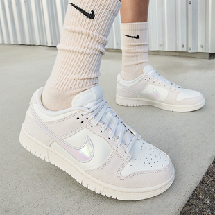 耐克正品 HF5074 Dunk 女士复古轻盈系带运动板鞋 133 Low Nike