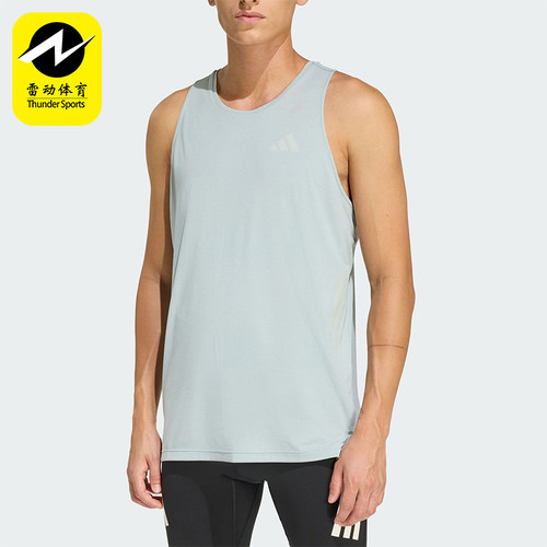 Adidas/阿迪达斯正品夏季款男士轻盈透气跑步运动无袖背心JZ7729