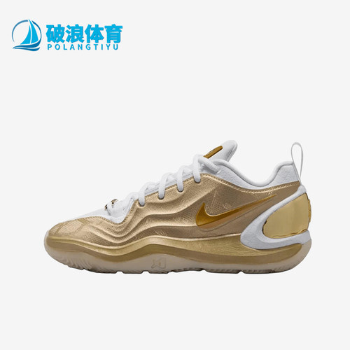 Nike/耐克正品A'One新款金黑色球场实战校园篮球鞋IR3213-900