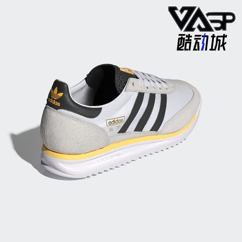 阿迪达斯男女耐磨缓震运动休闲鞋