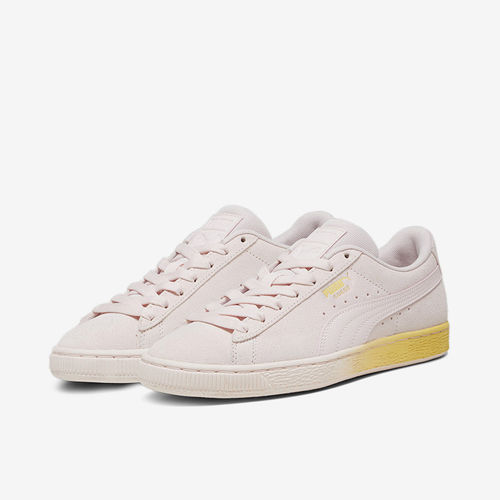 Puma/彪马正品新款女士低帮翻毛皮舒适运动休闲板鞋393032-01