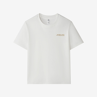 Adidas/阿迪达斯正品跑步圆领T恤男简约亲肤经典休闲短袖KU5312