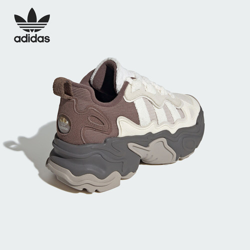 Adidas/阿迪达斯正品三叶草女士厚底经典网面老爹鞋JP8043