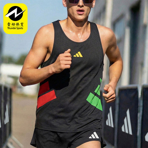 Adidas/阿迪达斯正品ALL TIME TANK TOP男士经典健身背心KF4001