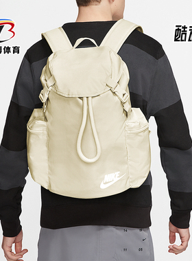 Nike/耐克正品Heritage 男女运动大容量抽绳束口双肩包BA6150-104