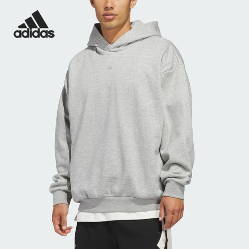 Adidas/阿迪达斯官方正品FL HOODY男女连帽套头针织卫衣JZ9532