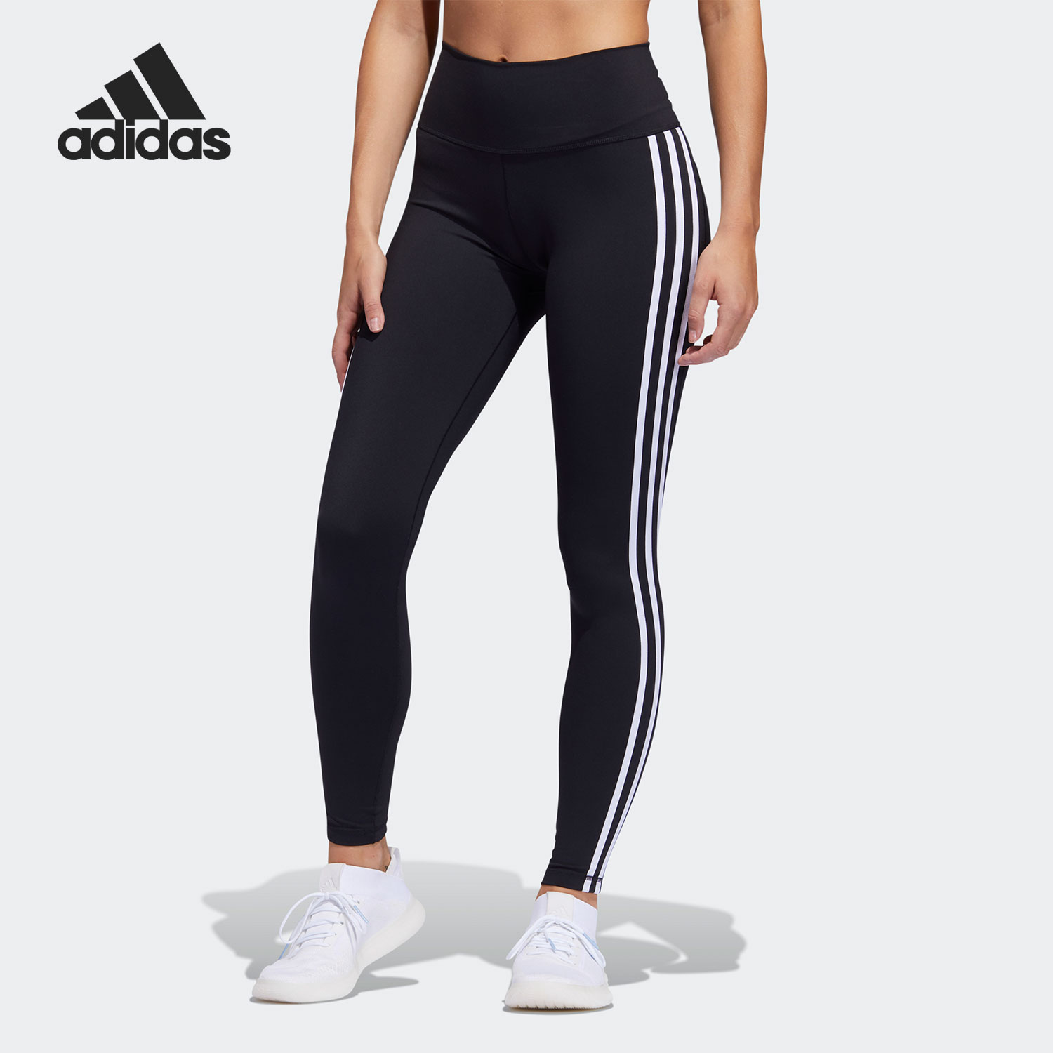 Adidas/阿迪达斯正品当季新款女子运动训练长裤紧身裤FJ7191