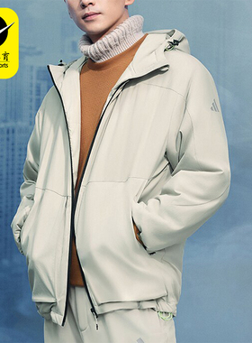 Adidas/阿迪达斯正品新款男士拒水防泼保暖运动棉服JY4194