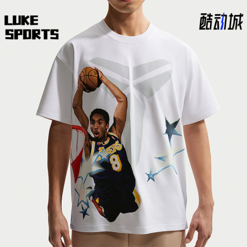 Nike/耐克正品2026男士印花圆领透气宽松经典运动T恤IF5172-100
