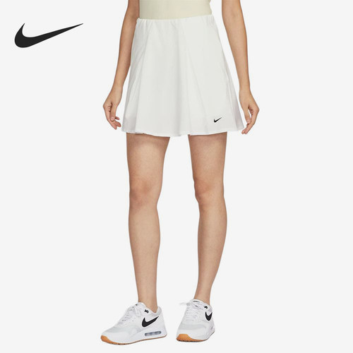 Nike/耐克正品Dri-FIT新款女白色休闲高尔夫短裙IH0516-133