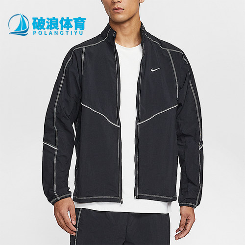 Nike/耐克正品Retro Dri-FIT男士休闲立领梭织运动外套IF2029-010