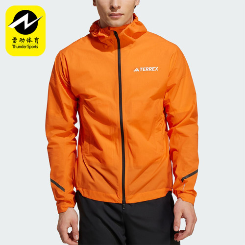 Adidas/阿迪达斯正品JACKET男士跑步户外宽松运动冲锋衣KA5873