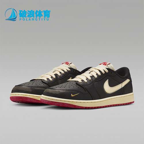 Nike/耐克正品JORDAN男士耐磨复古缓震轻盈低帮篮球鞋IB8958-001
