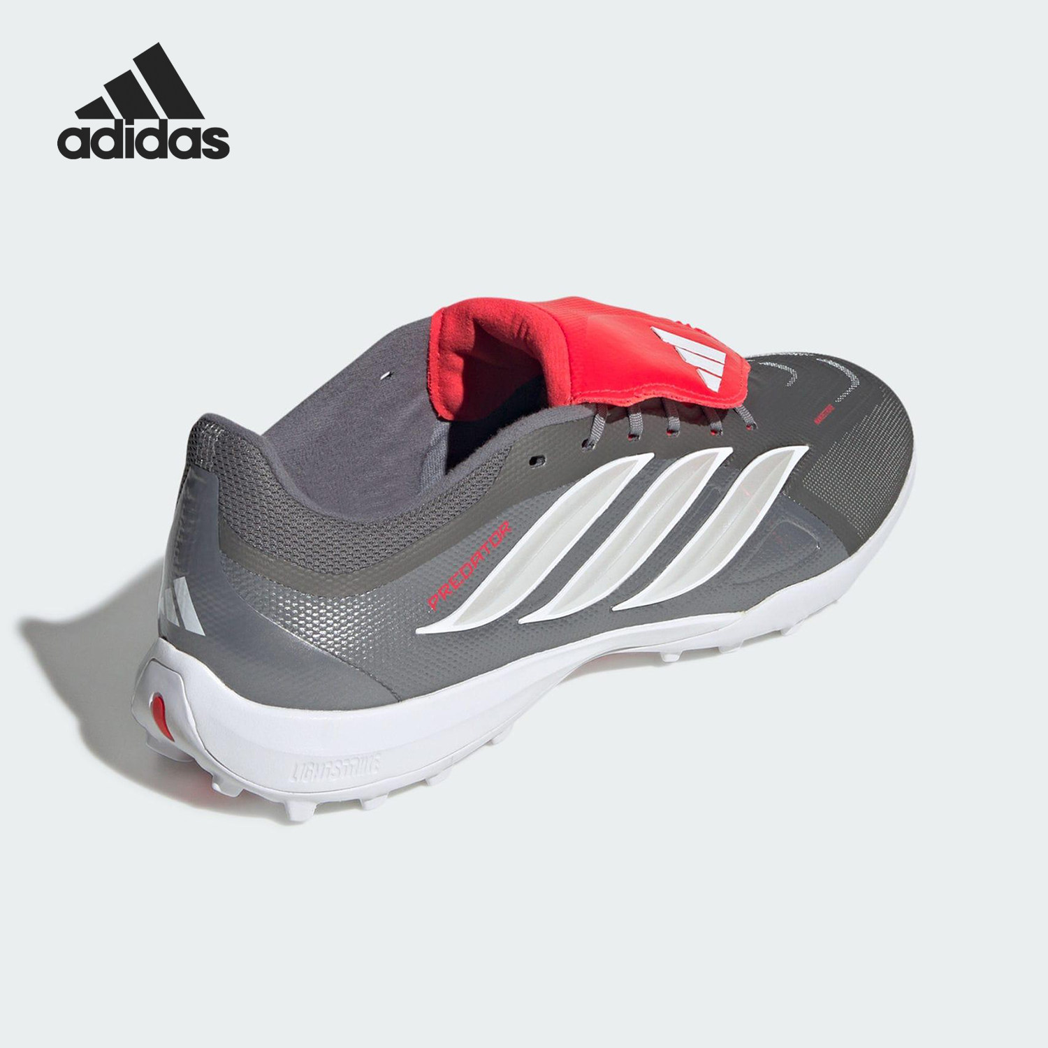 Adidas/阿迪达斯官方正品2025冬季款男女低帮系带足球鞋JR7875