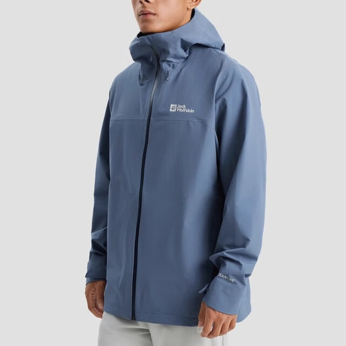 Jack wolfskin/狼爪正品新款男士宽松冲锋衣1115134-C0415