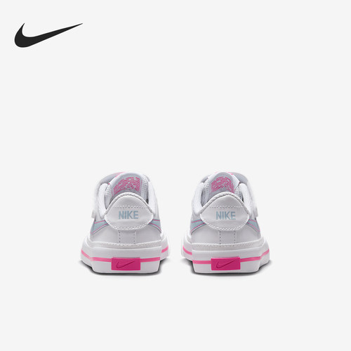 Nike/耐克正品Court Legacy小童魔术贴轻便板鞋DA5381-121