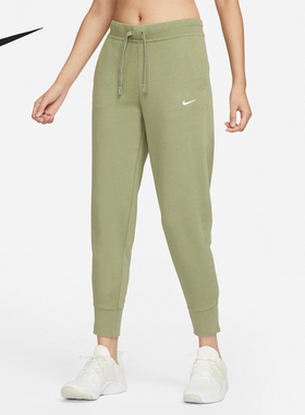 Nike/耐克正品休闲女士训练针织束脚收口运动长裤CU5496-334