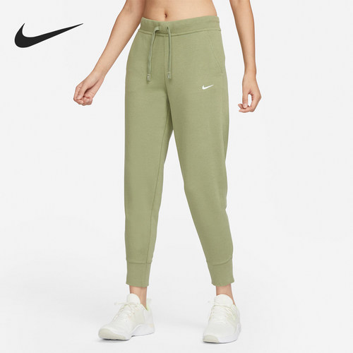 Nike/耐克正品休闲女士训练针织束脚收口运动长裤CU5496-334