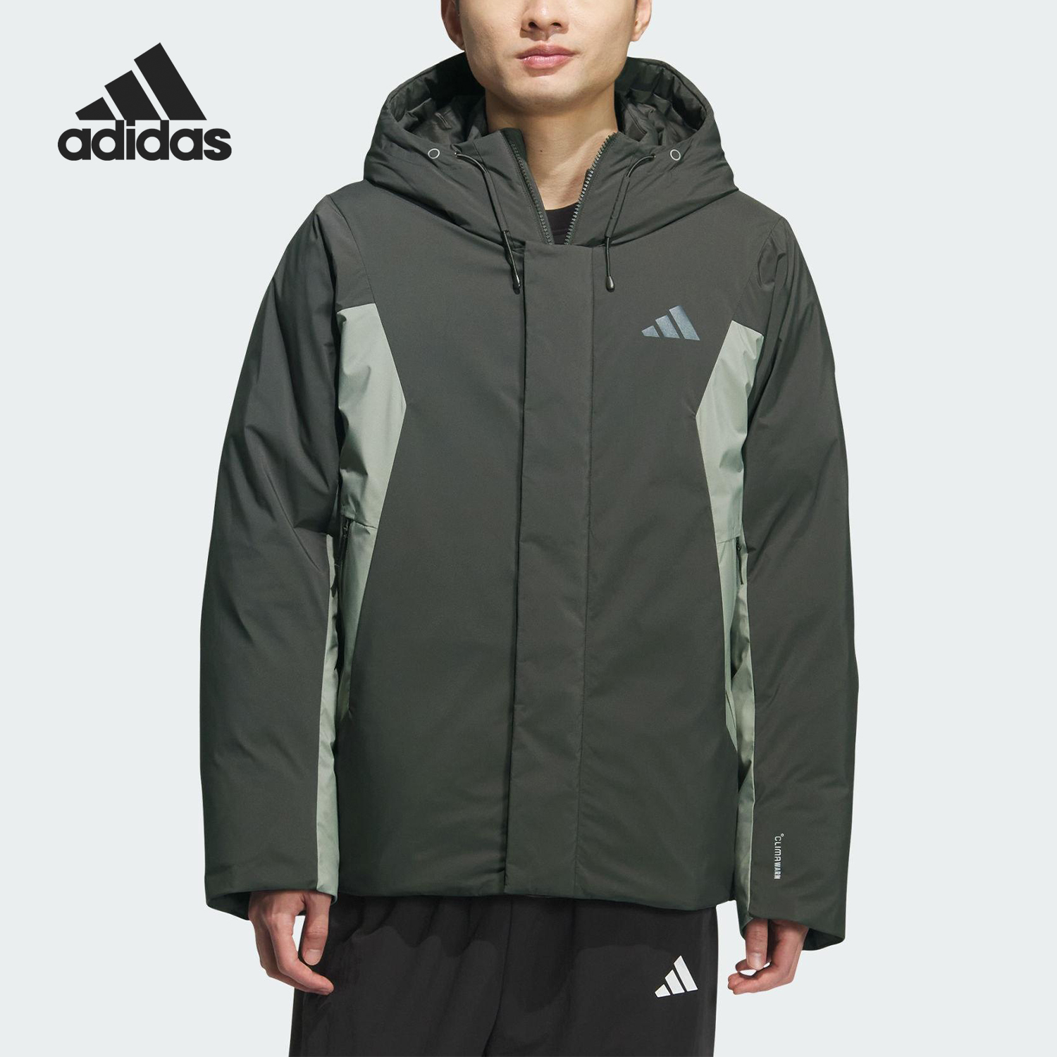 Adidas/阿迪达斯官方正品TH DOWN JKT男士宽松保暖羽绒服KC2508