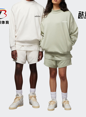 Adidas/阿迪达斯正品三叶草男女简约时尚印花运动休闲卫衣IA3436