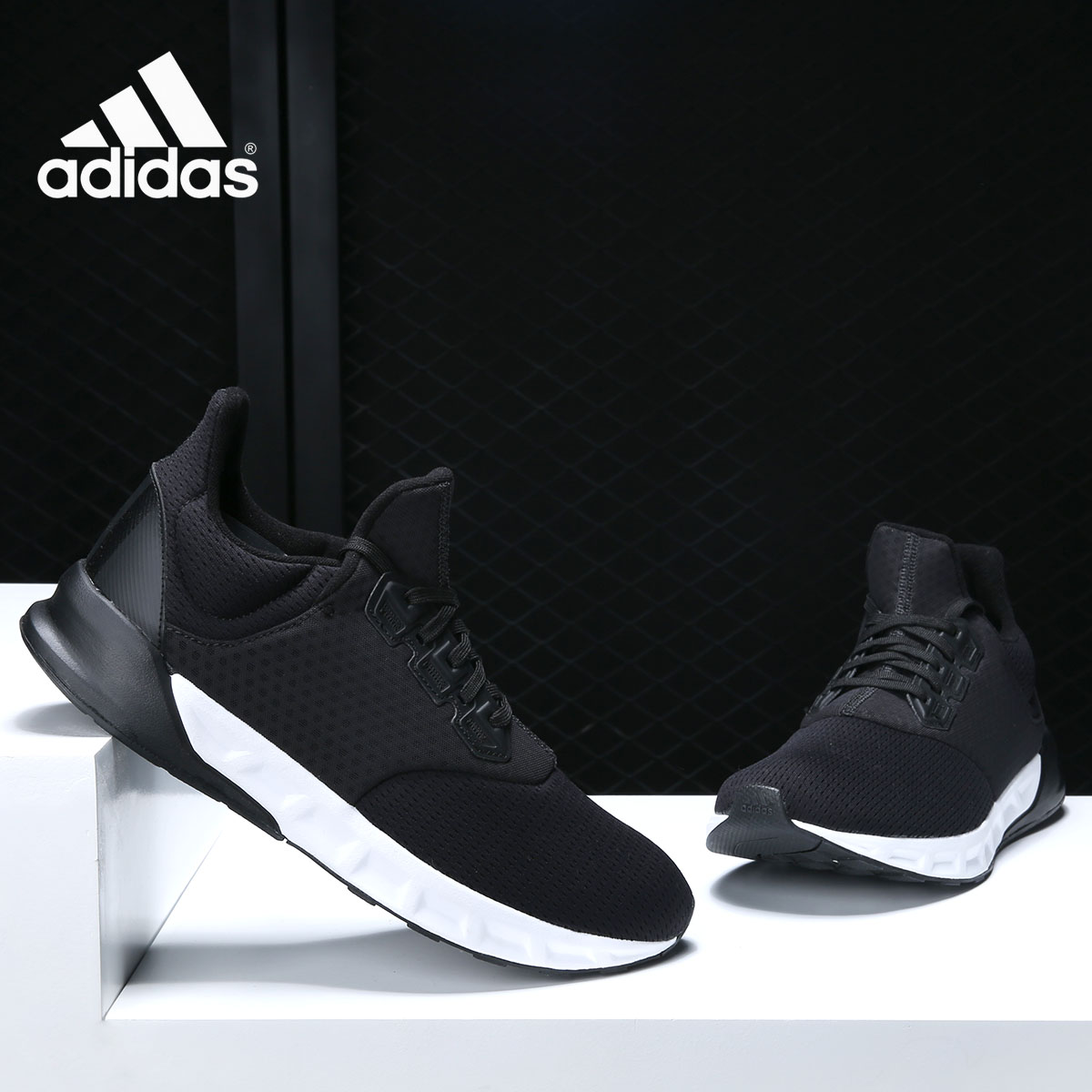 Adidas/阿迪达斯官方正品falcon elite男女运动休闲跑步鞋 AQ0255