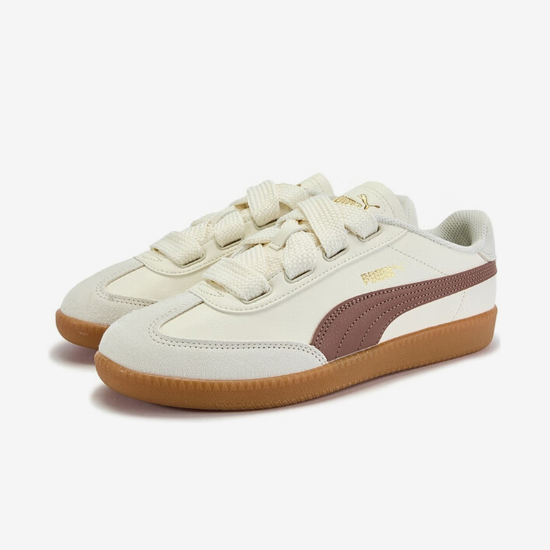 Puma/彪马正品9-T Wide Lace女士耐磨时尚系带轻便板鞋407608-01