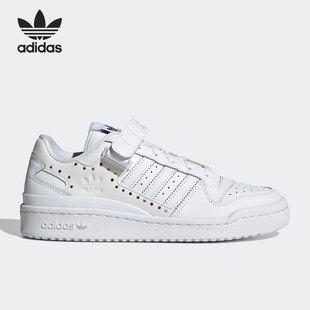 阿迪达斯官方正品 三叶草FORUM LOW GZ4377 Adidas W女子新款 休闲鞋