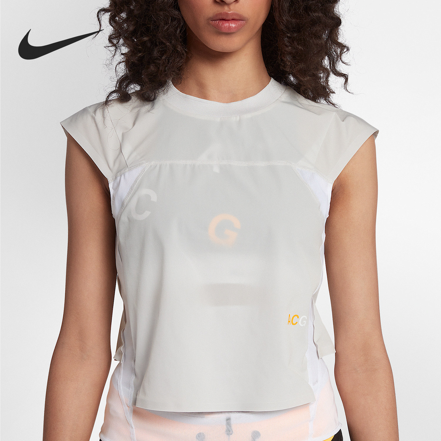 Nike/耐克正品Lab ACG女士运动训练透气无袖T恤AJ0988-092
