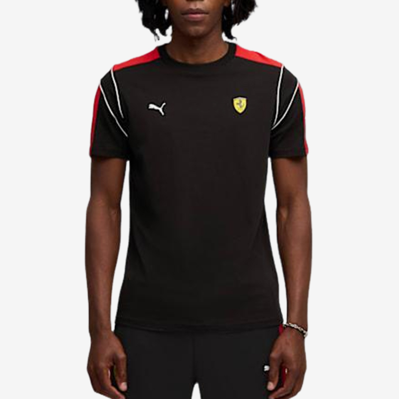 Puma/彪马正品2025夏季款男士套头圆领运动透气短袖632766-01