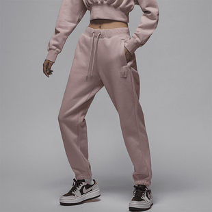 Nike/耐克正品JORDAN女士加绒休闲保暖束脚长裤FV7060-601
