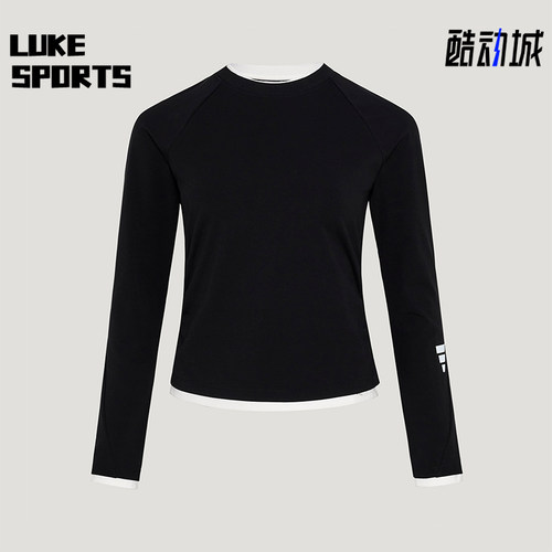 Adidas/阿迪达斯正品FOS W TEE LS2 女运动休闲经典长袖T恤KU5428