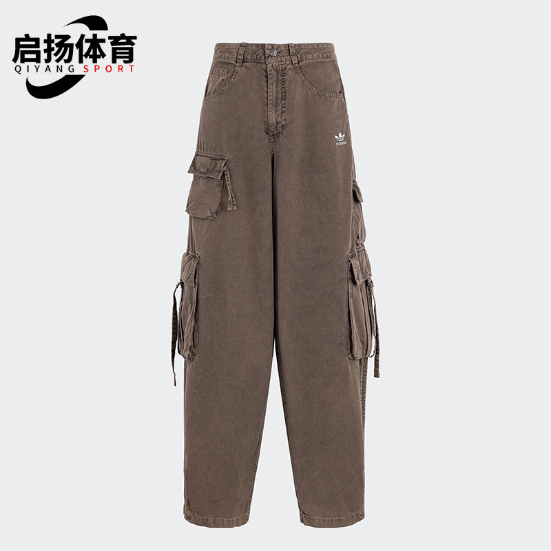 Adidas/阿迪达斯正品ESENTIALSENTIALS女士工装长裤KD4113图片