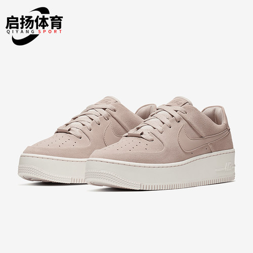 Nike/耐克正品Air Force 1女士厚底耐磨经典低帮板鞋AR5339-201