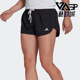 女士跑步梭织瑜伽运动短裤 夏季 HM4291 阿迪达斯正品 Adidas