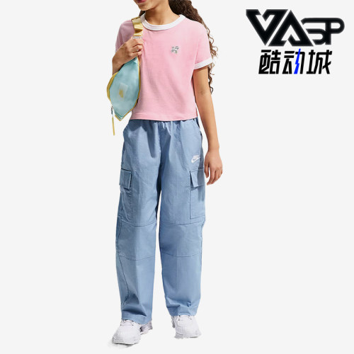 Nike/耐克正品大童轻盈柔软时尚透气圆领短袖T恤IR4948-690