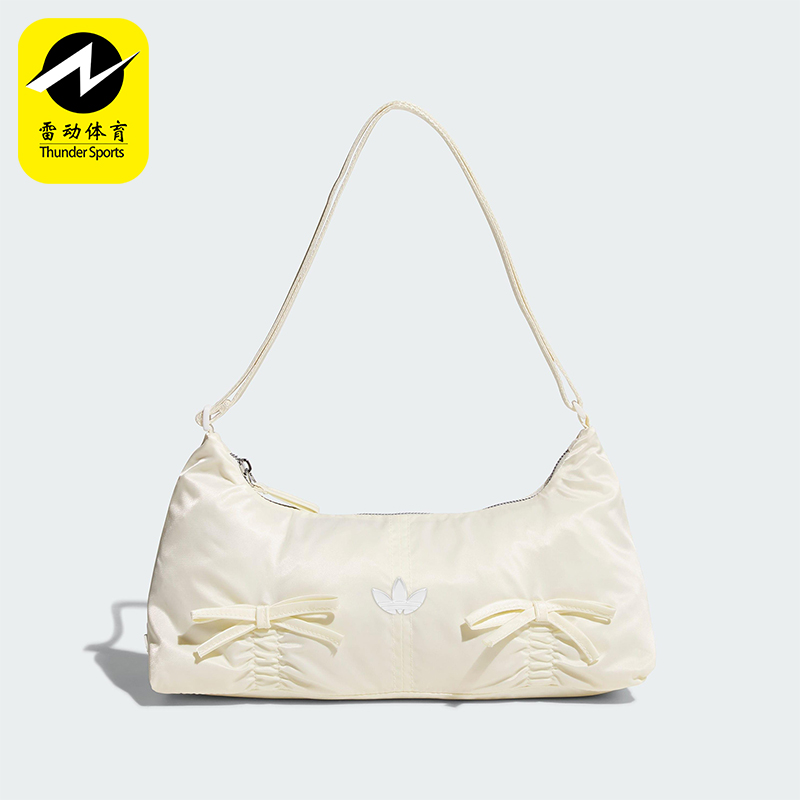 Adidas/阿迪达斯正品三叶草女士经典蝴蝶结法棍单肩挎包KC2769