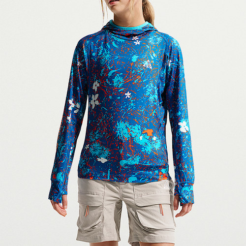 Nike/耐克正品ACG大童运动防紫外线复古时尚长袖T恤IH0881-416