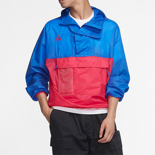 耐克正品 运动休闲外套CD7635 新款 梭织半拉链经典 405 男士 Nike