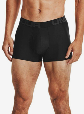 UA/安德玛正品Tech 3in 2 Pack男士修身内裤两条装1363618-001