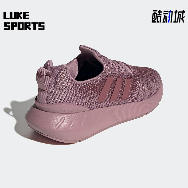 阿迪达斯三叶草新款女子跑步鞋