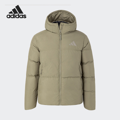 阿迪达斯男士户外保暖运动羽绒服