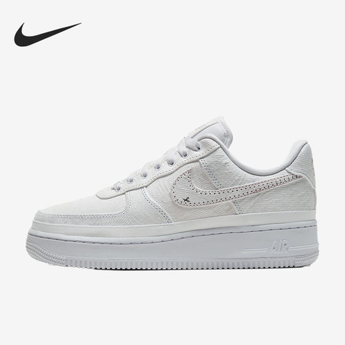 Nike/耐克 正品Air Force 1女子轻便透气运动板鞋CJ1650-101