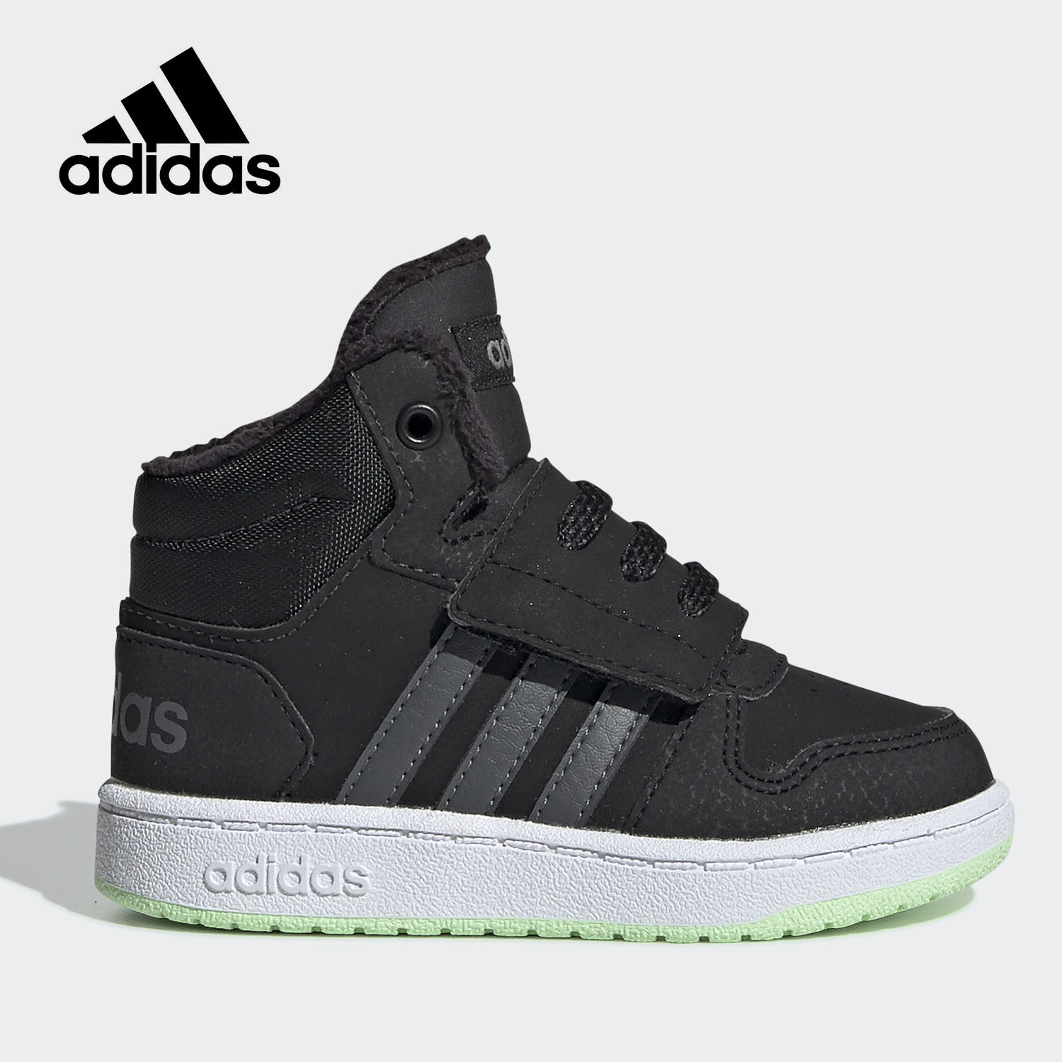 Adidas/阿迪达斯正品HOOPS MID 2.0 I 冬季婴童加绒运动鞋 EE6711,运动鞋new,童鞋/青少年鞋,淘宝优惠券,粉丝福利购,淘宝优惠卷