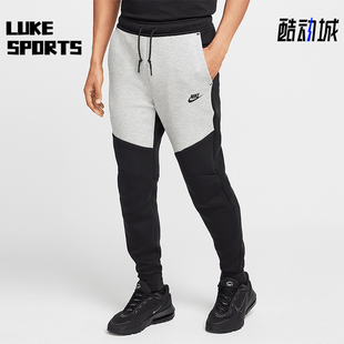 耐克正品 HV0959 Tech 束脚拼接运动休闲长裤 011 Fleece男士 Nike