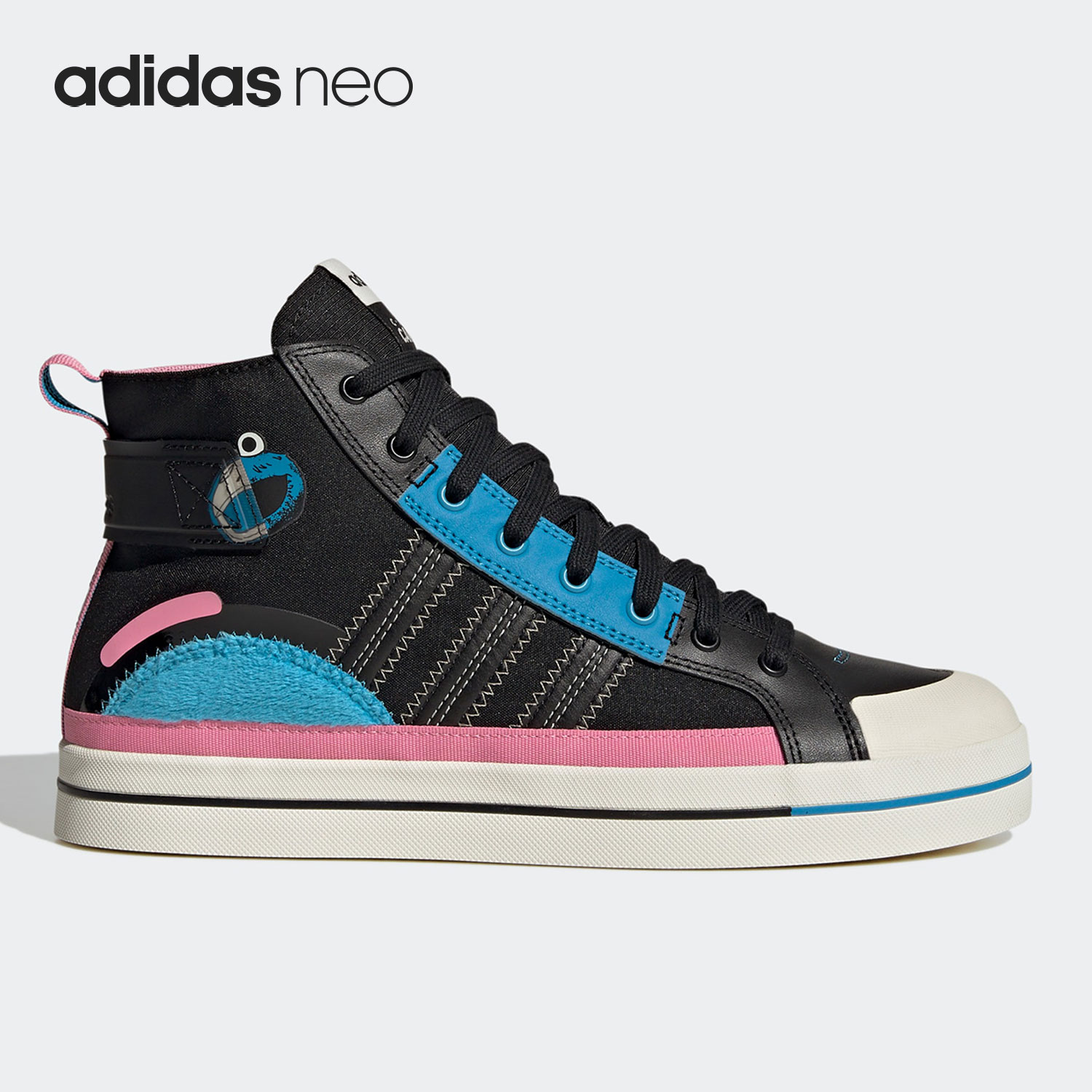 Adidas/阿迪达斯正品NEO CITY CANVAS HI男女运动板鞋GY2189