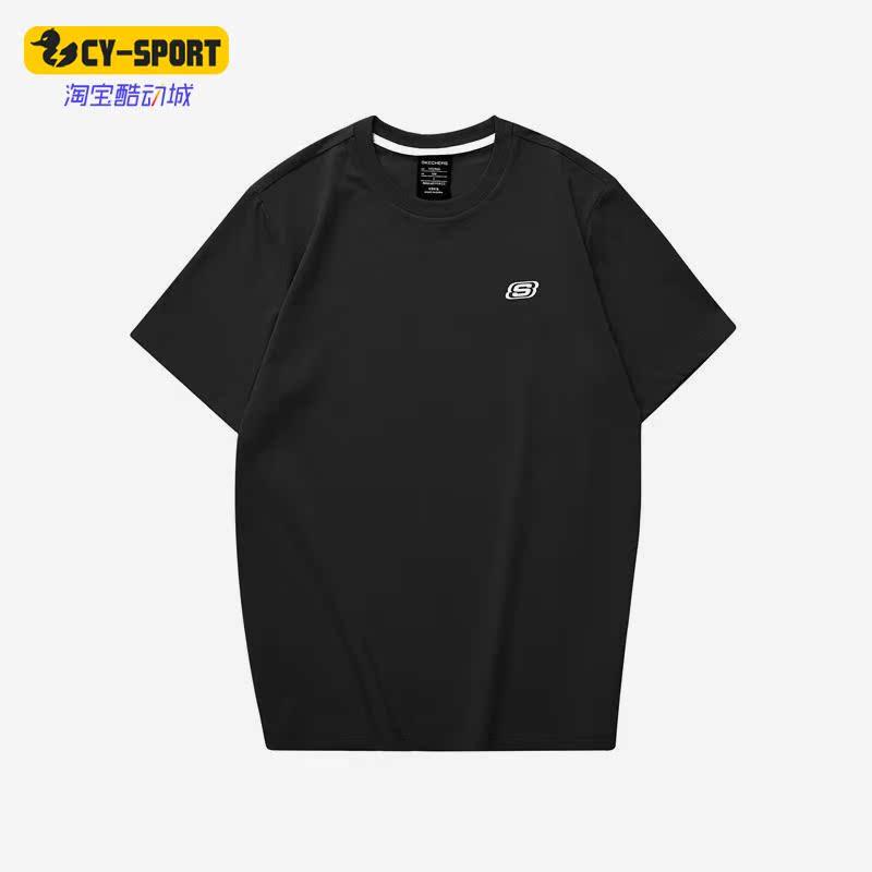 Skechers/斯凯奇正品夏季新款男子透气运动短袖T恤 L222M048,运动服/休闲服装,运动T恤,淘宝优惠券,粉丝福利购,淘宝优惠卷
