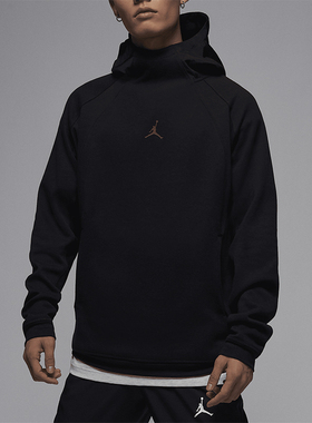 Nike/耐克正品JORDAN男士运动针织透气连帽卫衣FN5872-010