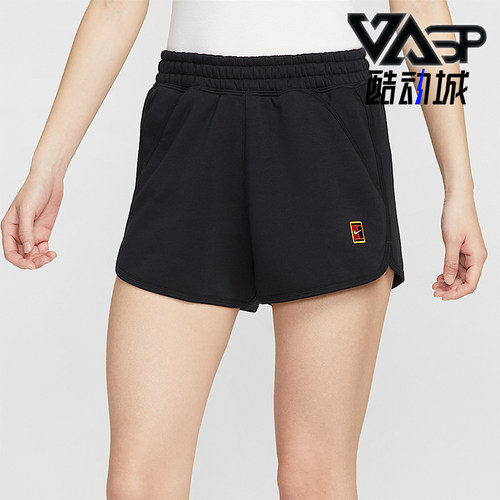 Nike/耐克正品Court Heritage女士透气网球运动短裤HJ8991-010