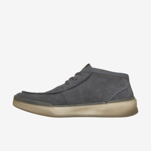 Skechers斯凯奇正品男款USA STREET WEAR中帮休闲鞋211431-BLU